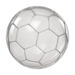 Fototapeta premium PNG Transparent soccer ball illustration.