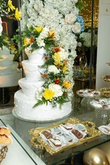 Delicious Candy Bar With Birthday Reception