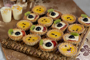 Delicious Candy Bar With Birthday Reception