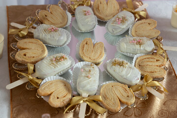 Delicious Candy Bar With Birthday Reception