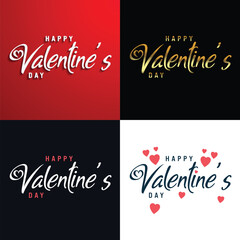 Valentine s Day Design   Romantic Love and Heart Background Illustration