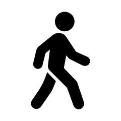 PNG Minimalist walking person icon © Rawpixel.com