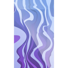 Abstract Vertical Background With Flowing Organic Shapes In Shades Of Blue And Purple With Subtle Textures And Gradients