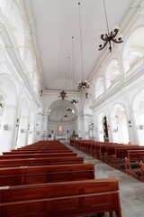 Beautiful Cathedral of Saint Anthony, located in the city of Diamantina, Minas Gerais, Brazil.