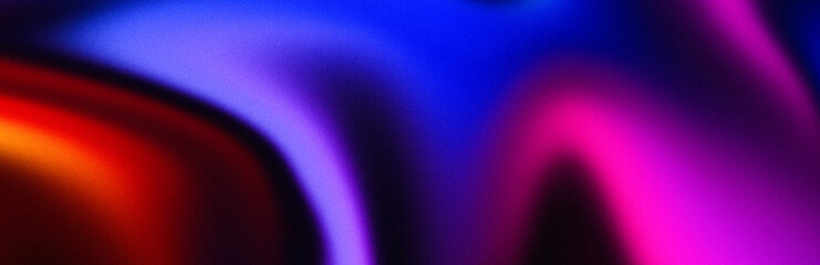 Abstract colorful background with smooth gradient and grainy texture effect