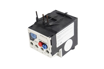 Obraz premium electric plug isolated on white