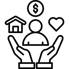 Employee Benefits  Icon