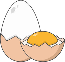 Vector illustration of eggs
