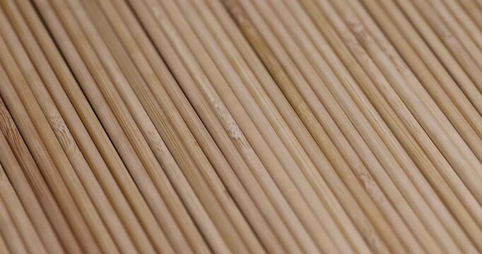 Thin bamboo sticks are used as supports for indoor or other agricultural plants or for cooking, thin long sticks made of bamboo