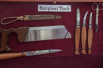 Old Time Amputation Tools