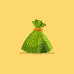 Eid parcel symbol ketupat vector