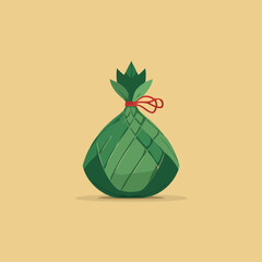 Eid Mubarak ketupat design illustration