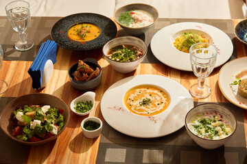 Savor a gourmet dining experience with diverse, delectable dishes for any occasion