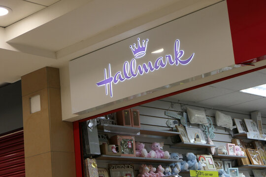 Card Centre Card Factory Hallmark retail shops and business in Tower Centre Ballymena town Antrim Northern Ireland 03-13-2024