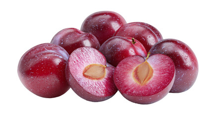 Obraz premium Plum Mockup