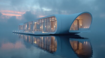 reflection in the water