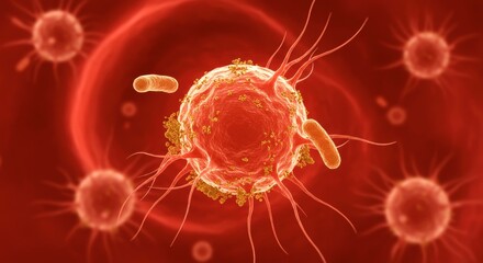 x-default Infection Disease Illustration