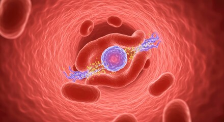 x-default Immune Cell in Bloodstream