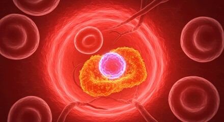 x-default Blood cell with platelet and white blood cell