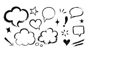 Hand Drawn Check Marks, Grades, and Doodle Symbols | Sketch Marker Evaluation Icons