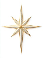 Obraz premium Elegant Gold Star Decoration with Intricate Patterns Showcasing a Shimmering Design Ideal for Festive Occasions or Home Decor