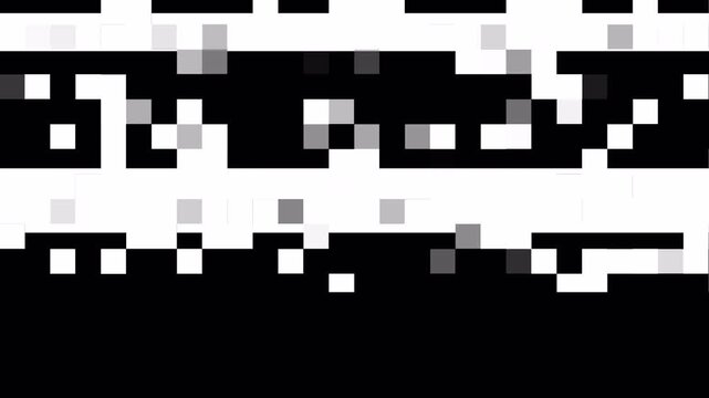 Compression Artifact Effect &ndash; Digital Block Noise Overlay 4K