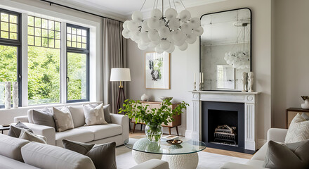 party, floral, setting, dinner, room, restaurant, arrangement