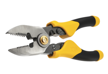 wire strippers isolated on white background