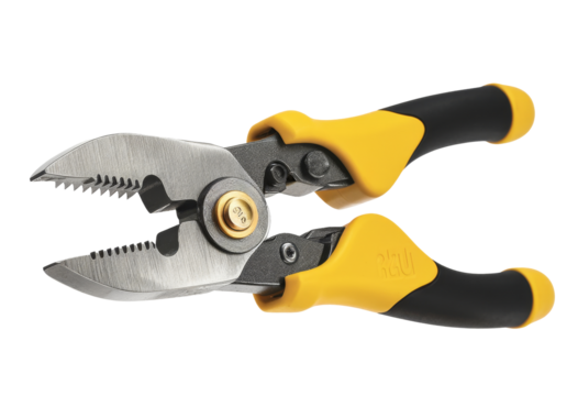 wire strippers isolated on white background