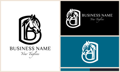 Horse Logo Template. (4)