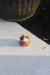 cat sitting relaxed while looking at nature