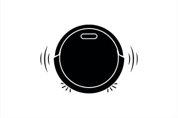 Robotic Vacuum Cleaner Icon