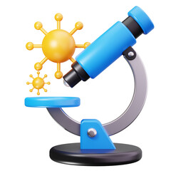 Virus Research Microscope