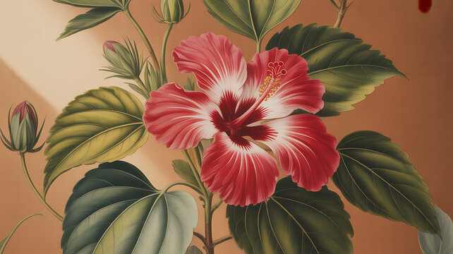 Indian traditional artwork embroidery Daman design illustrated Multi ethnic flowers and leafs leaves with trendy embroidered ornaments and motifs Bunches - Powered by Adobe