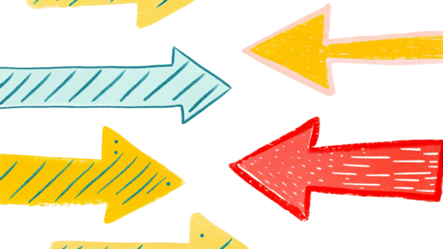 vector set of arrows