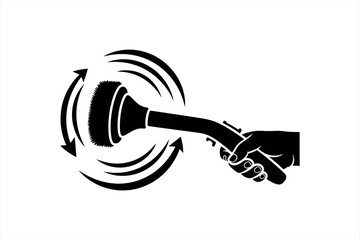 Rotating Brush Illustration