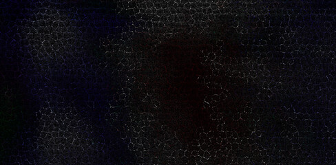 Extremely Dark Deep Blue and Black Abstract Cellular Texture Background