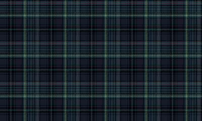 This seamless plaid pattern, in blue, green, black, yellow, and red, has a classic and vibrant feel, perfect for designing contemporary or vintage clothing, skirts, and pants.