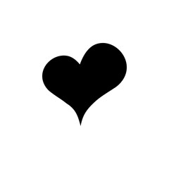 Heart Icon for Love Favorite and Like Symbol