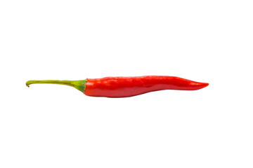 Red Chili isolated on Transparent Background , PNG