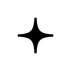 Star Icon for Rating Favorite and Achievement Symbol