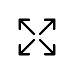 Fullscreen Icon for Display Expansion and View Control