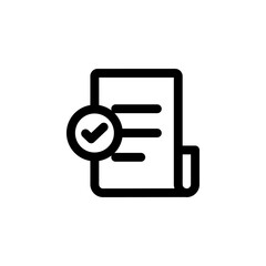 Invoice Icon for Billing and Finance Document