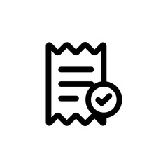 Invoice Icon for Billing and Finance Document