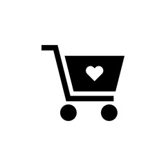 Wishlist Icon for Favorite and Shopping Application