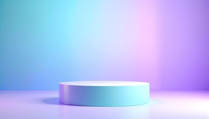 A sleek white table adorned with vibrant blue and purple accents, featuring a stylish centerpiece and decorative items that enhance its modern aesthetic.