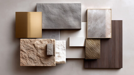 Interior Design Material Swatch Samples