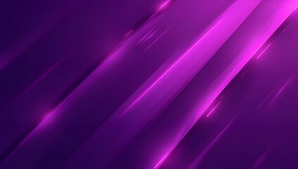 Modern abstract design in vibrant purple hues with luminous geometric lines, suitable for digital artwork, branding concepts, and contemporary posters