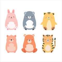 Whimsical Woodland Animal Friends