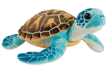 Adorable plush sea turtle toy for ocean themed nursery decor or gifts